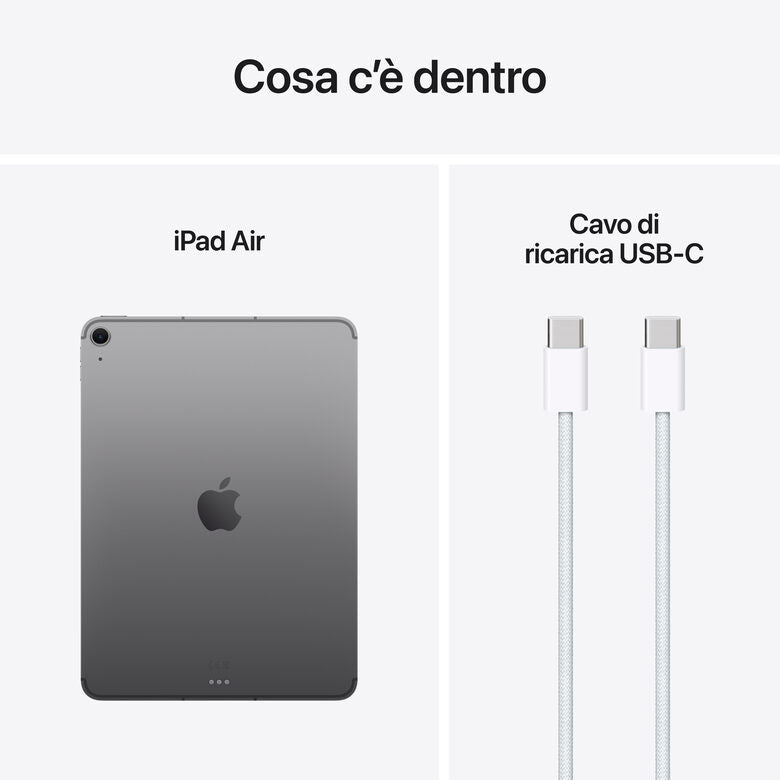Apple iPad Air 11'' Wi-Fi + Cellular 1TB Grigio siderale