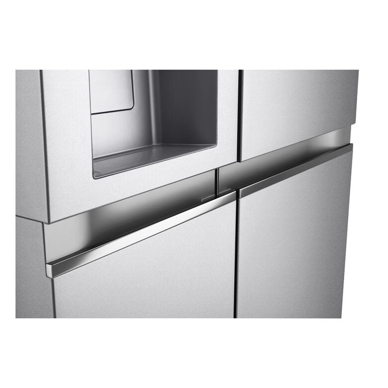 LG GSLV91MBAC Frigorifero Side-by-Side, Classe C, 635L, Wi-Fi, No allaccio, UVnano, Acciaio