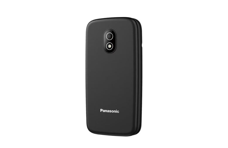 Panasonic KX-TU410EXB Cellulare 4G a Conchiglia Nero con Tasto SOS e Display 2,4"