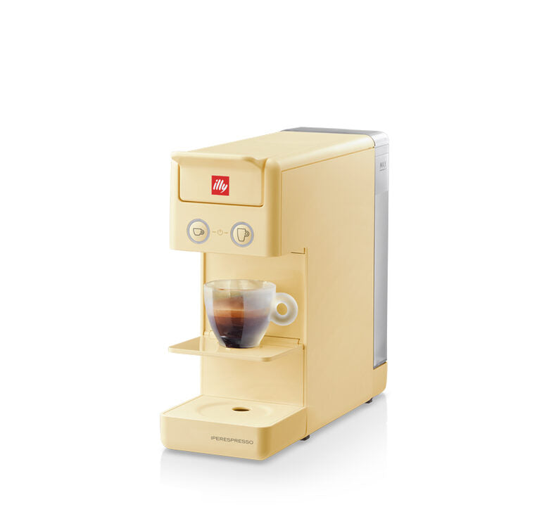 Illy Macchina Del Caffe Capsule Iperespresso Espresso Coffee Y3.3 Giallo Pastello più 14 Capsule
