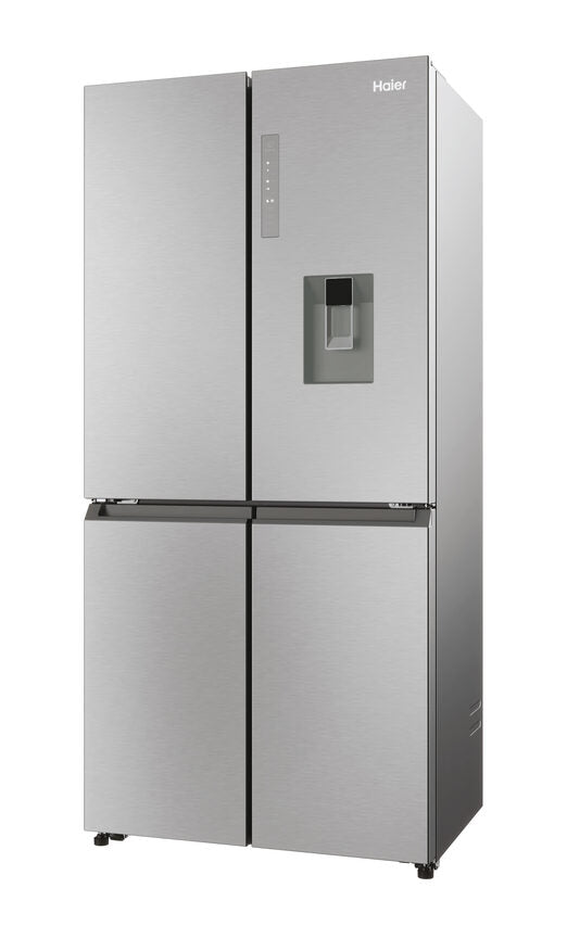 Haier HCR3818EWMM Libera installazione 463 L Platino, Acciaio inox
