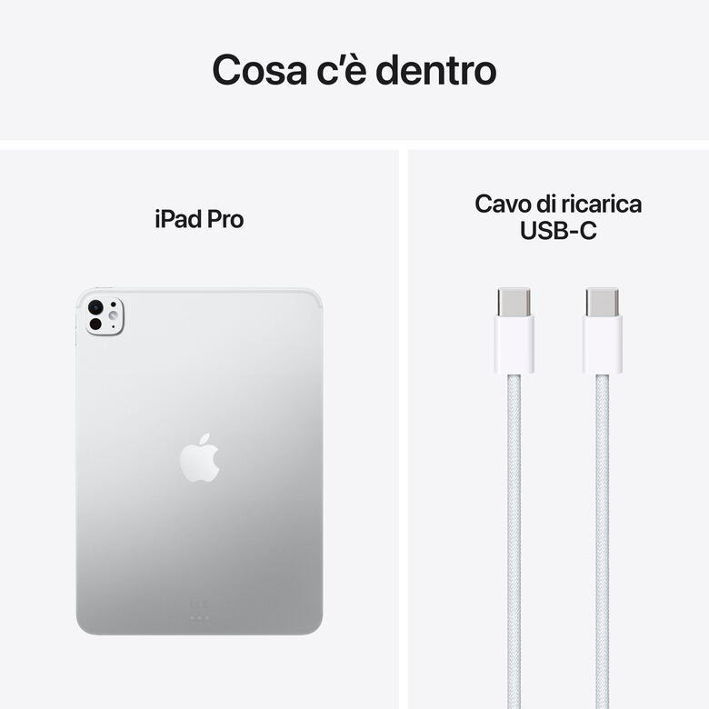 Apple iPad Pro 11" Wi‑Fi 256GB display standard Argento
