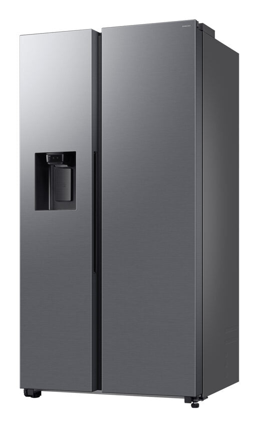 Samsung RS70F64KETEF Frigorifero Side By Side A Libera Installazione, Compressore AI Inverter, Smartthings Energy, AI Hybrid Cooling, Classe E, Acciaio
