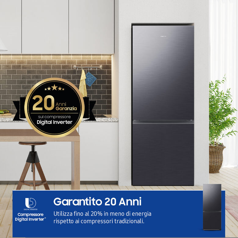 Samsung RB50DG601EB1 frigorifero con congelatore Libera installazione 508 L E Antracite