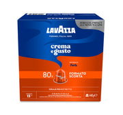 Lavazza Capsule Compatibili Nespresso Crema e Gusto Forte, 80 Capsule