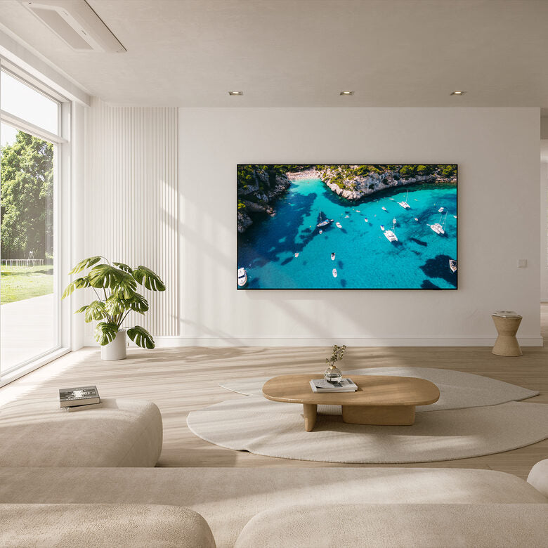 Samsung UE98DU9070UXZT Televisione Smart TV 98 Pollici Led 4K Crystal Uhd Wi-Fi Graphite Black Processore Crystal Upscaling Slim Look OTS Lite
