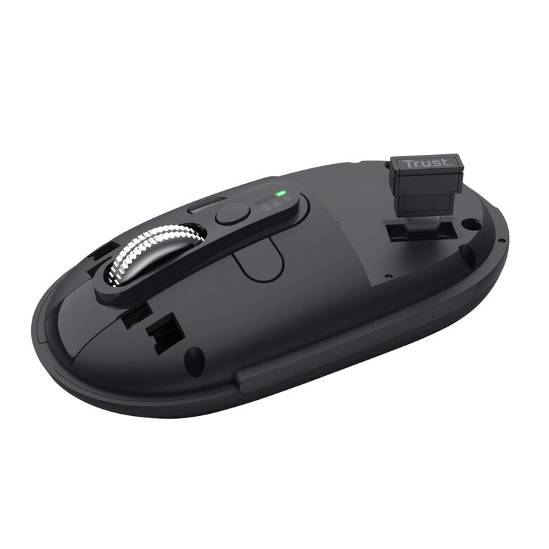 Trust Seron Slim Multi mouse Ufficio Ambidestro RF senza fili + Bluetooth Ottico 3200 DPI