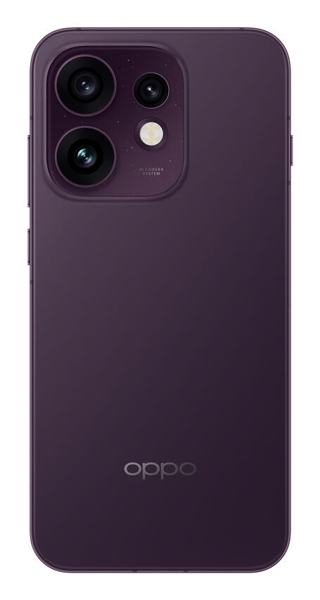 OPPO Reno16 5G AI Smartphone, Tripla fotocamera 50+50+50MP, Selfie 50MP, Display 6.32” 120HZ AMOLED FHD+, 6000mAh, RAM 8GB(Esp2GB/4GB/8GB)+ROM 512GB [Versione Italia], Purple Black