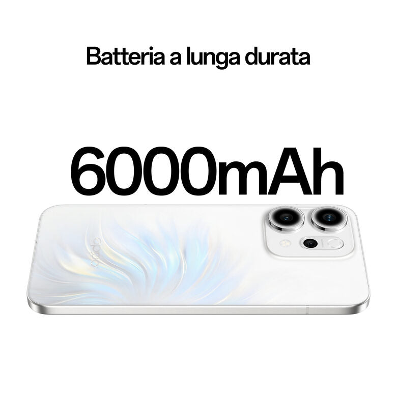 OPPO 14 5G Reno14 Smartphone 5G 16,7 cm (6.59") Doppia SIM Android 15 USB tipo-C 12 GB 512 GB 6000 mAh Bianco