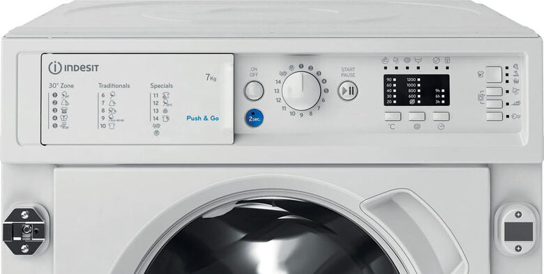Indesit BI WMIL 71252 EU N Lavatrice a Incasso Caricamento frontale 7 kg 1200 Giri/min E Bianco
