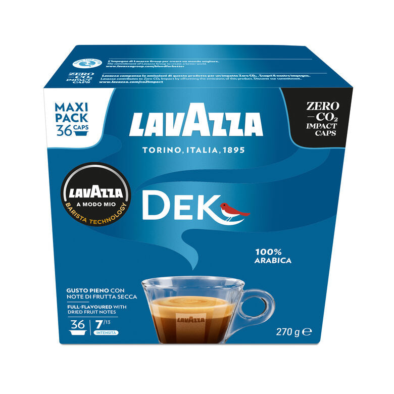 Lavazza A Modo Mio Dek Cremoso, 36 Capsule