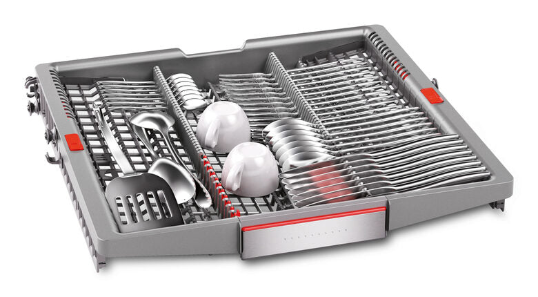 Bosch Serie 8 SMS8TCI04E Lavastoviglie da libera installazione 60 cm Acciaio spazzolato anti-impronta Classe A