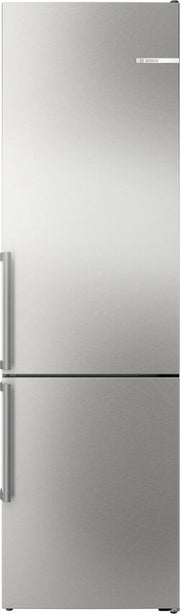 Bosch KGN39AIAU Serie 6 Frigorifero Combinato A Libera Installazione, No Frost, MultiAirflow, Tecnologia VitaFresh, Classe A, Acciaio Spazzolato Anti-impronta
