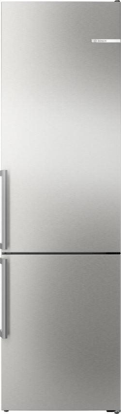 Bosch KGN39AIAU Serie 6 Frigorifero Combinato A Libera Installazione, No Frost, MultiAirflow, Tecnologia VitaFresh, Classe A, Acciaio Spazzolato Anti-impronta