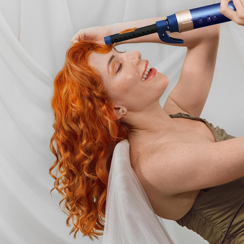 Cecotec Bamba CeramicCare 14in1 Asciugacapelli AirGlam Blue Multistyler Caldo Blu 1400 W