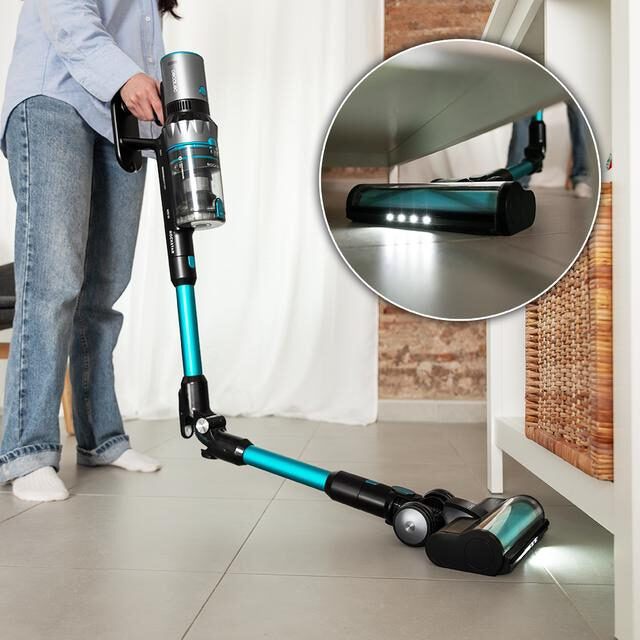 Cecotec Conga Rockstar 2500 aspirapolvere senza filo Nero Sacchetto per la polvere