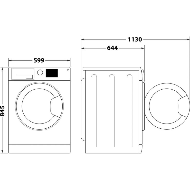 Whirlpool Lavatrice a libera installazione - W6 08 SILENCE IT