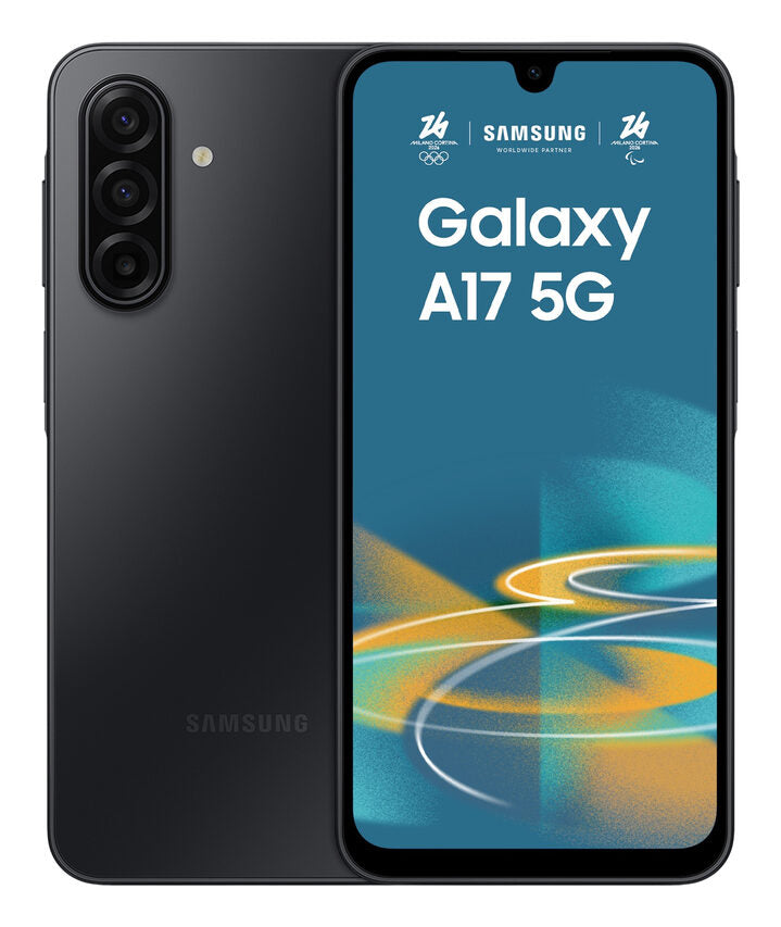 Samsung Galaxy A17 5G 17 cm (6.7") Dual SIM ibrida Android 15 USB tipo-C 4 GB 128 GB 5000 mAh Nero