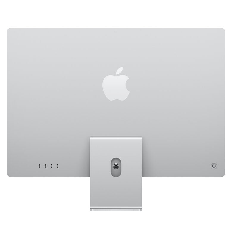 Apple iMac 24"Retina Display 4,5K, Chip M4 con CPU 10‑core, GPU 10‑core, 16GB, 256GB SSD, Argento