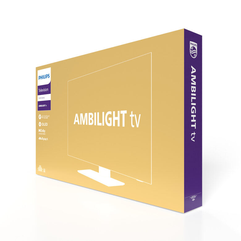 Philips Ambilight TV OLED 718 48“ 4K UHD Dolby Vision e Dolby Atmos Google TV