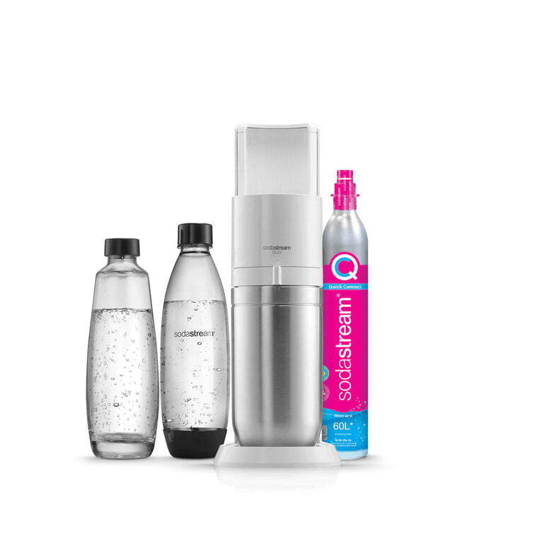 SodaStream Duo Acciaio inox, Bianco