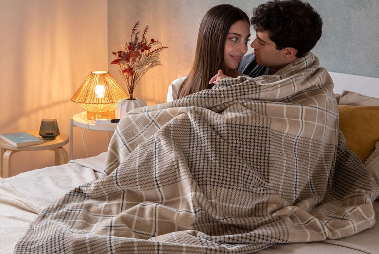 Imetec Plaid Riscaldabile Adapto Élégance cm 180x140