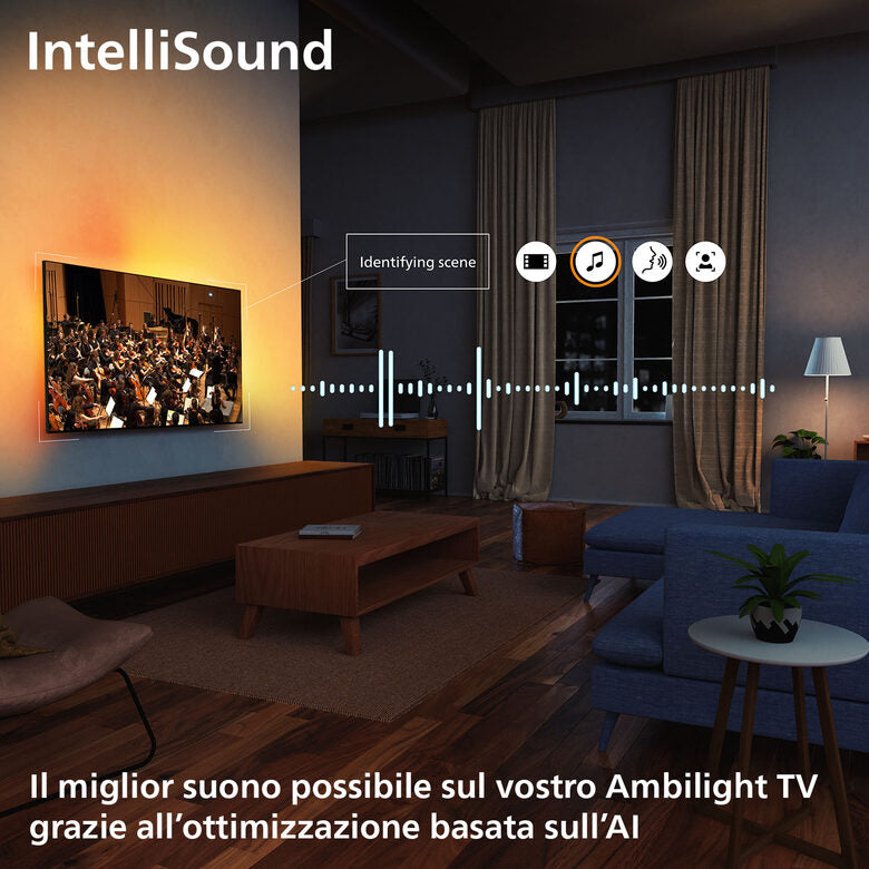 Philips Ambilight TV 55MLED920 4K QD MiniLED 139cm 55" Smart TV Dolby Vision and Dolby Atmos Titan OS