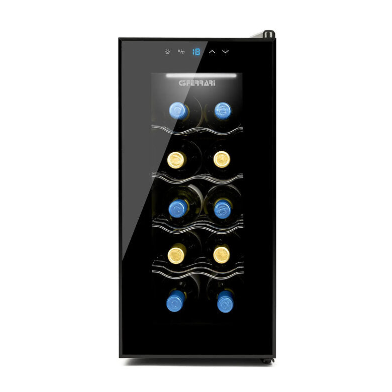 G3 Ferrari RISERVETTA 10 Cantinetta termoelettrica Libera installazione Nero 10 bottiglia/bottiglie