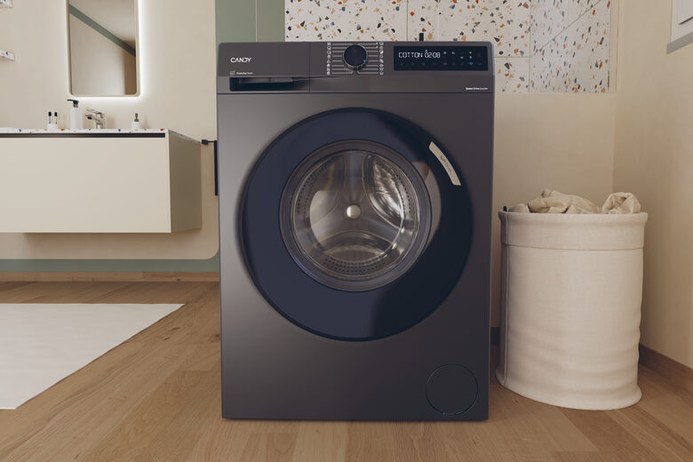Candy BR 48B6G-S ProWash 500 Lavatrice A Libera Installazione 8 Kg, 1400 Giri, Classe A, Proactive Wash, Antracite