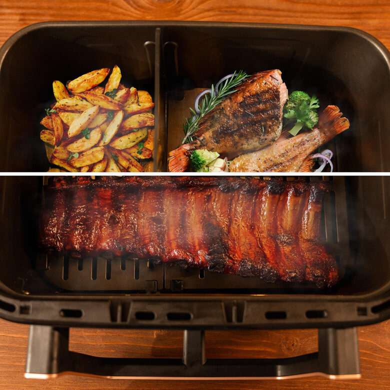 Cecotec Cecofry & Grill Smokin' 11000 Plus Singolo 11 L Indipendente 2900 W Friggitrice ad aria calda Nero