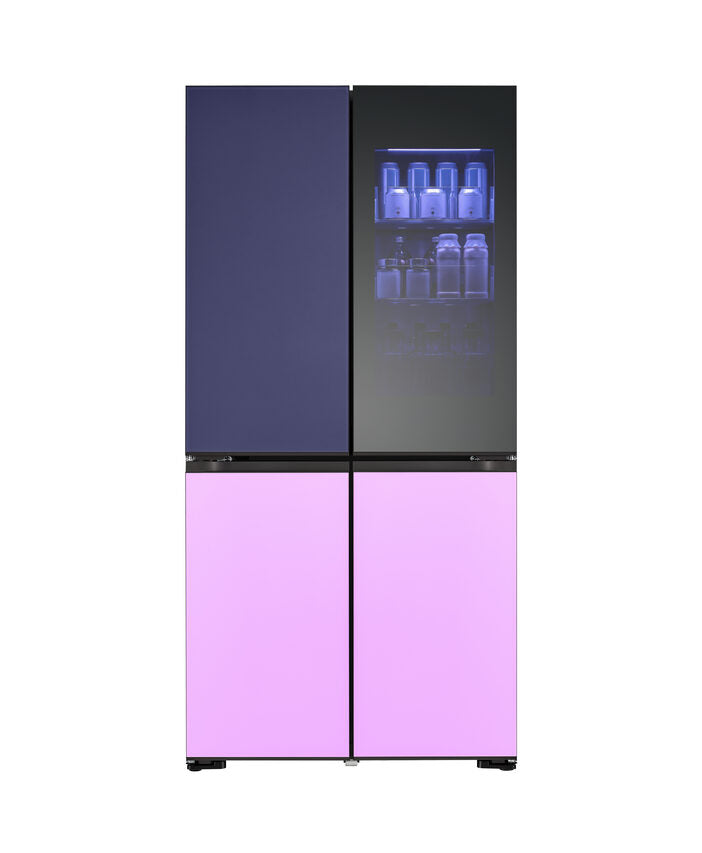 LG InstaView MoodUP GMV960NNME Frigo multidoor , Classe E, 617L , Colore personalizzabile