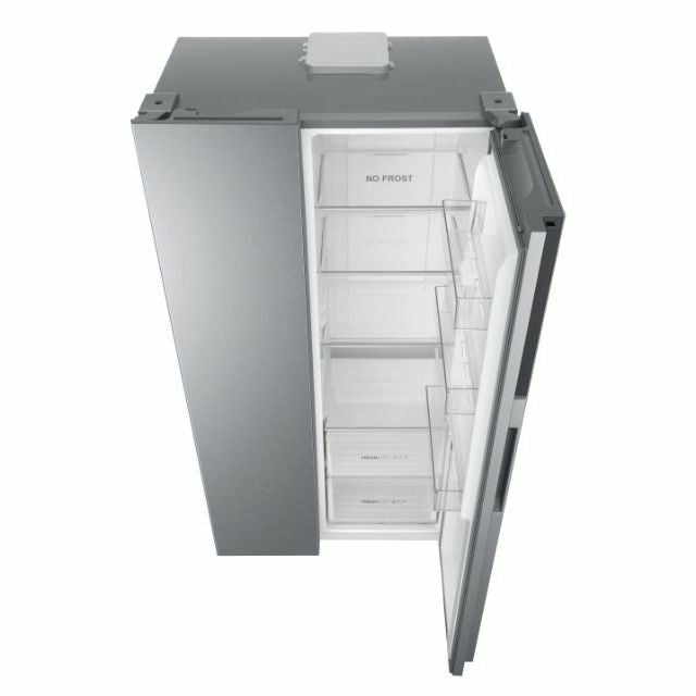 Haier SBS 90 Serie 3 HSR3918ENPG Frigorifero Side By Side Libera Installazione 528 L E Argento