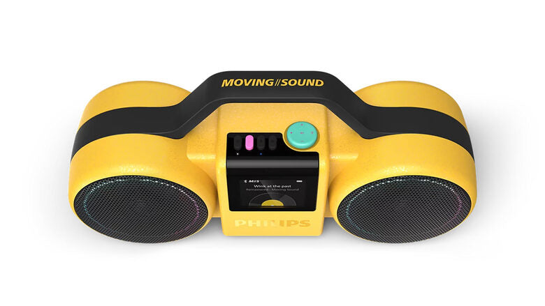 Philips The Roller Altoparlante portatile stereo Giallo 60 W