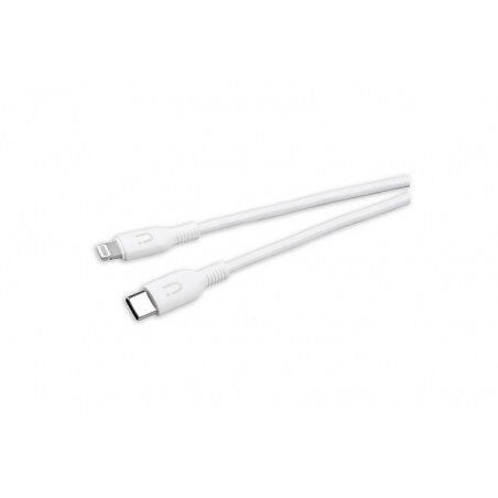 TUNIT TTCL01 cavo USB 1 m USB C USB C/Lightning Bianco