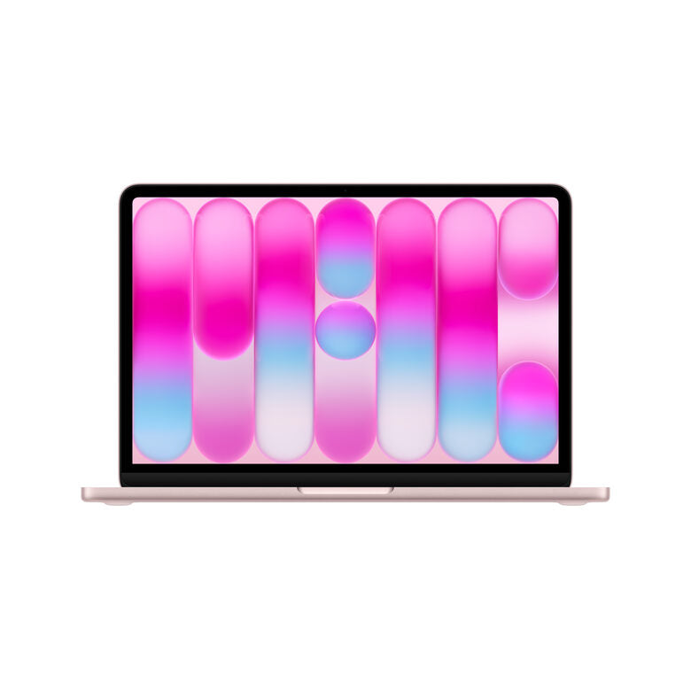 Apple MacBook Neo 13"A18 Pro chip 6‑core CPU 5‑core GPU 8GB 512GB SSD Touch ID - Rosa pastello