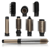 Cecotec 03467 messa in piega Multistyler Asciugacapelli Caldo Alluminio, Nero, Oro 1400 W 1,8 m