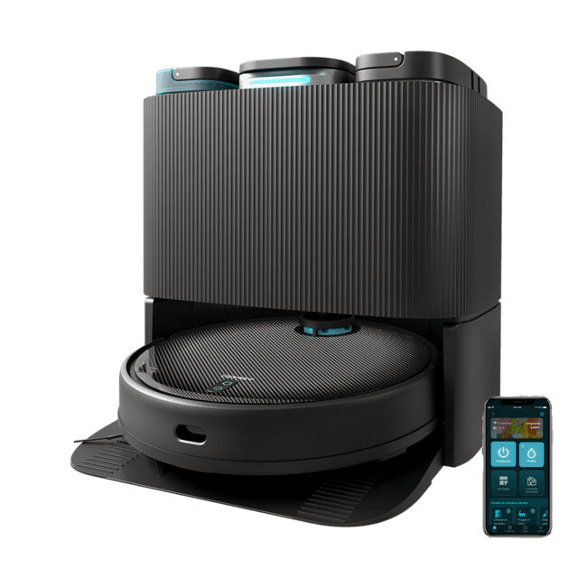 Cecotec Conga 11090 Spin Revolution Home&Wash con base auto-svuotante, auto-pulizia e asciugatura