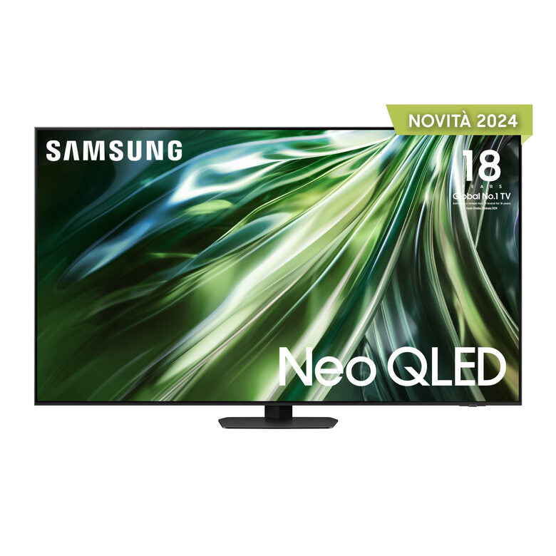 Samsung QE65QN90DATXZT Televisione Smart TV 65 Pollici Qled 4K Neo Dolby Atmos Titan Black Processore NQ4 AI GEN2 Tecnologia Quantum Matrix Neo Slim Design