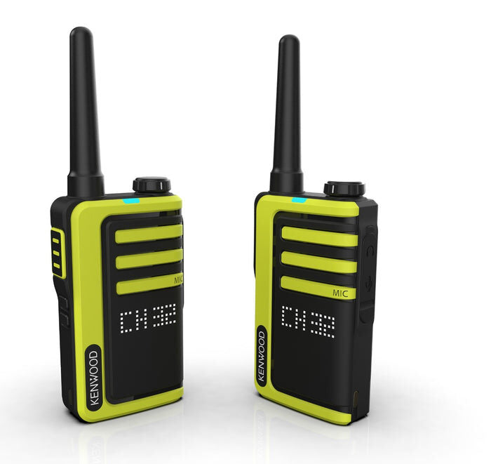 Kenwood UBZ-LJ9SET ricetrasmittente Nero, Giallo