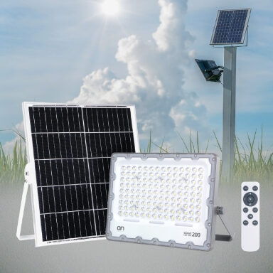 Kon.El.Co. Solar LED Pro 200 25 W Grigio