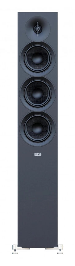 Elac Debut F5.3 Coppia Diffusori 3-vie, Nero, Noce Cablato 140 W