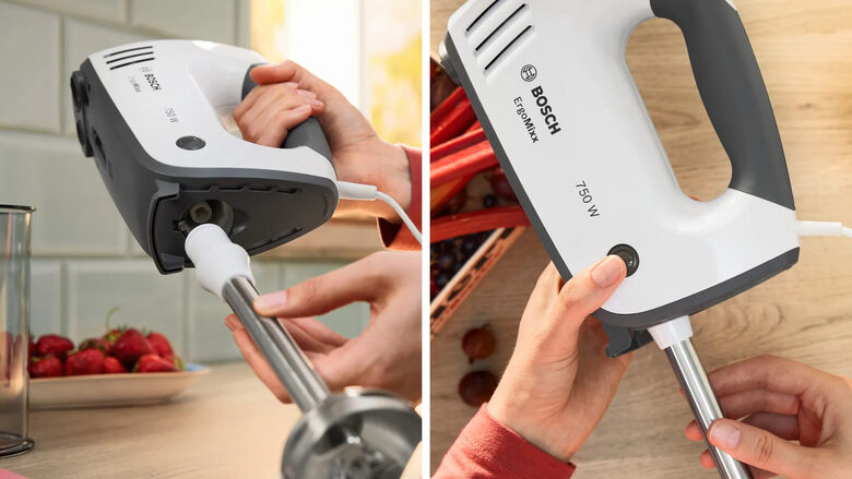 Bosch MFQ37470 sbattitore Sbattitore manuale 750 W Nero, Bianco