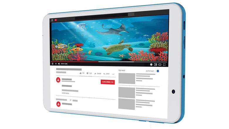 Mediacom SmartPad 8 32 GB 20,3 cm (8") Cortex 3 GB Android 12 Blu, Bianco