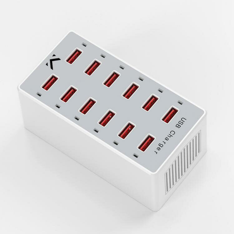 New Majestic 770532 WH Caricabatterie per dispositivi mobili Computer portatile, Smartphone, Tablet Bianco USB Interno