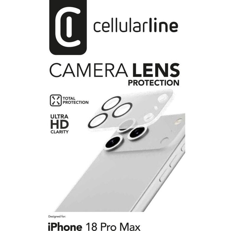 Cellularline CAMERA LENS - IPHONE 18 PRO MAX
