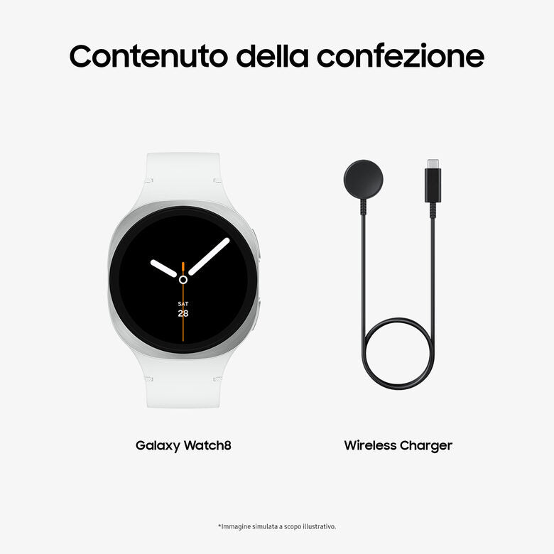 Samsung Galaxy Watch8 40mm Smartwatch Silver