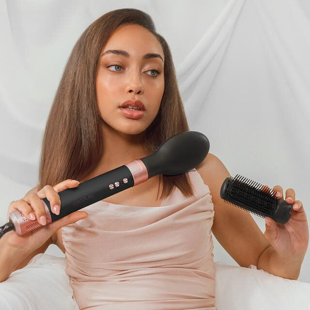 Cecotec Bamba CeramicCare 14in1 Asciugacapelli AirGlam Kit per lo styling dei capelli Nero 1400 W 1,8 m