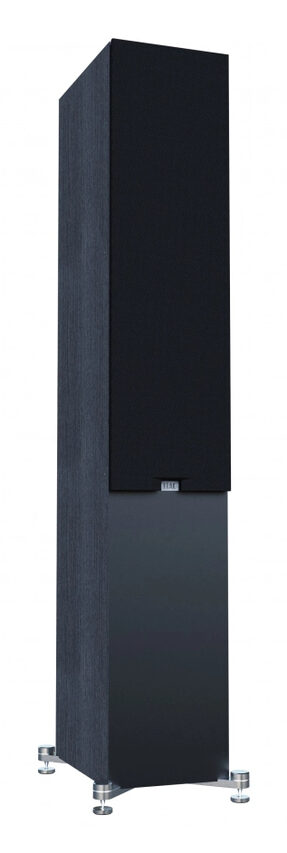Elac Debut F5.3 Coppia Diffusori 3-vie, Nero, Noce Cablato 140 W