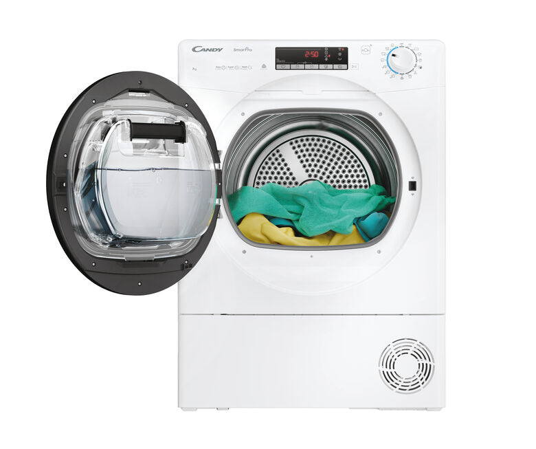 Candy CRO4 H7A2TBE-S Asciugatrice A Libera Installazione 7 Kg, Smart Pro, Wi-Fi + Bluetooth®, Classe E, Bianco