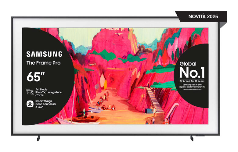 Samsung Smart TV 65" QE65LS03FWUXZT The Frame Pro 4K 2025